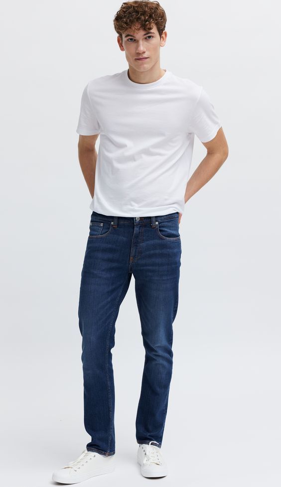 Slim Fit Denim Jeans 2